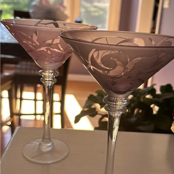 Michael Weems Martini Glasses - Picture 2 of 3